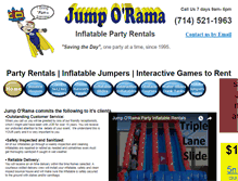 Tablet Screenshot of jumporama.net